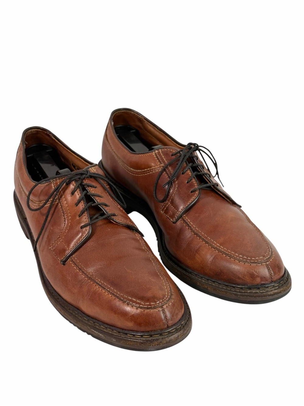 Allen Edmonds Wilbert Mens Size 10.5B Chili Brown Oxford Leather Comfort